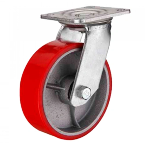 Колесо большегрузное поворотное SCp 931 75 мм полиуретановое (N) по ценам производителя в Челябинске с доставкой по всей России