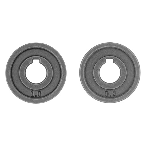 Подающий ролик, V профиль под стальную проволоку 0,8-1мм, 2 шт Denzel по ценам производителя в Челябинске с доставкой по всей России