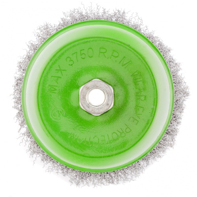 Щетка для УШМ, 150 мм, М14, "чашка", витая проволока 0.3 мм Сибртех по ценам производителя в Челябинске с доставкой по всей России