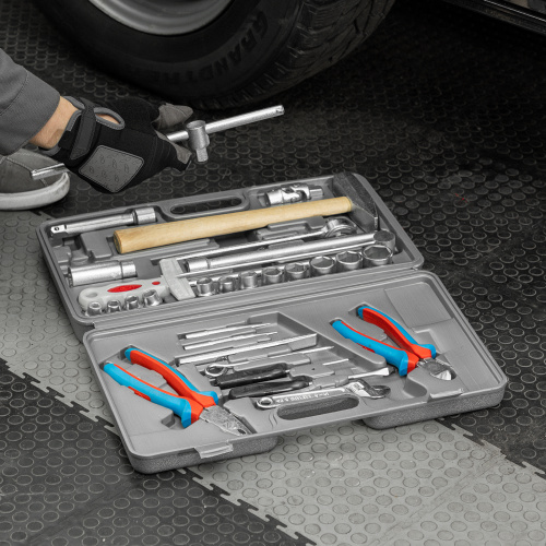 Набор слесарно-шоферского инструмента "Универсал-2", пластиковый бокс (НИЗ) по ценам производителя в Челябинске с доставкой по всей России