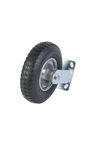 Колесо пневматическое резиновое 210 мм PRF 80 неповоротное на кронштейне купить в Москве с доставкой по всей России | ProtosMarket.ru