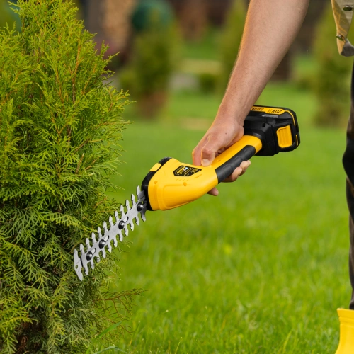 Ножницы-кусторез аккумуляторные GS-20, Li-Ion, 20 В Denzel по ценам производителя в Челябинске с доставкой по всей России