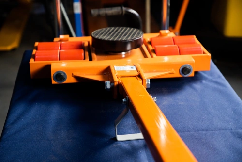 Роликовая платформа поворотная TOR X8 г/п 8 т (с ручкой) по ценам производителя в Челябинске с доставкой по всей России