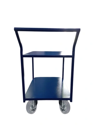 Тележка платформенная TOR ТП-1Я (500х800) 2х-ярусная (160мм) по ценам производителя в Челябинске с доставкой по всей России