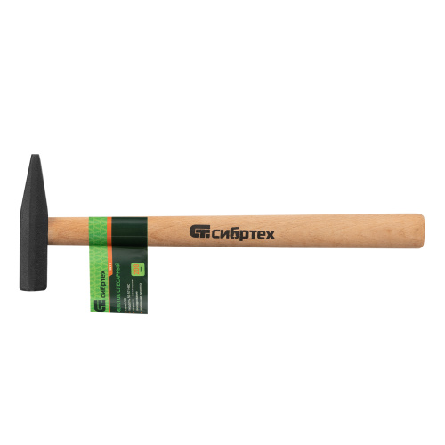 Молоток слесарный 200 г, квадратный боек, деревянная рукоятка Сибртех по ценам производителя в Челябинске с доставкой по всей России