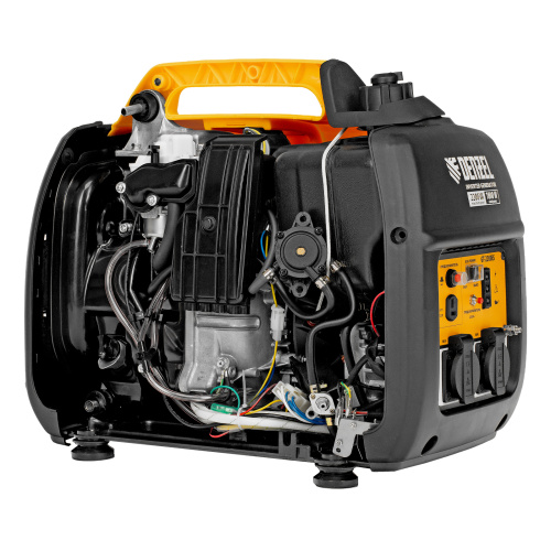 Генератор инверторный GT-2200iS, 2.2 кВт, 230 В, бак 4 л, закрытый корпус, ручной старт Denzel по ценам производителя в Челябинске с доставкой по всей России