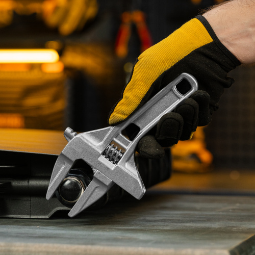 Ключ разводной 205 мм, алюминиевый Denzel по ценам производителя в Челябинске с доставкой по всей России