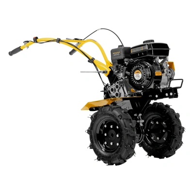 Мотоблок DPT-170, 7 л.с., ремен.сцеп, шир 85 см, глуб 35 см,фрез 3х3,ШОМ,скор 2В/1Н,кол 8" Denzel по ценам производителя в Челябинске с доставкой по всей России