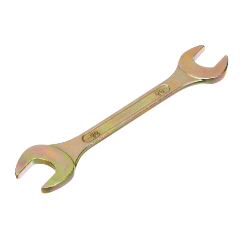 Набор ключей рожковых 6-22 мм, 8 шт, желтый цинк Сибртех по ценам производителя в Челябинске с доставкой по всей России