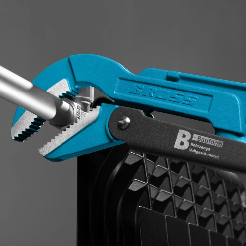 Ключ трубчатый рычажный 1.5, №2, цельнокованый, CrV, тип "B" Gross по ценам производителя в Челябинске с доставкой по всей России