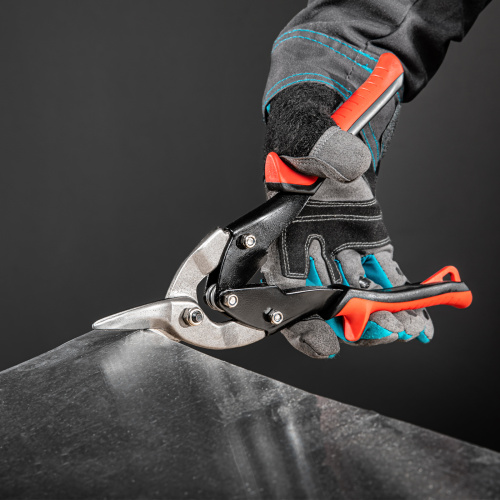 Ножницы по металлу, 250 мм, правые, обрезиненные рукоятки Matrix по ценам производителя в Челябинске с доставкой по всей России