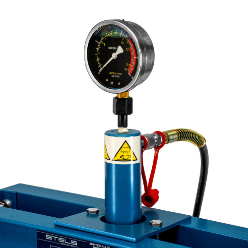 Пресс гидравлический с манометром, 12 т (комплект из 2 частей) Stels по ценам производителя в Челябинске с доставкой по всей России