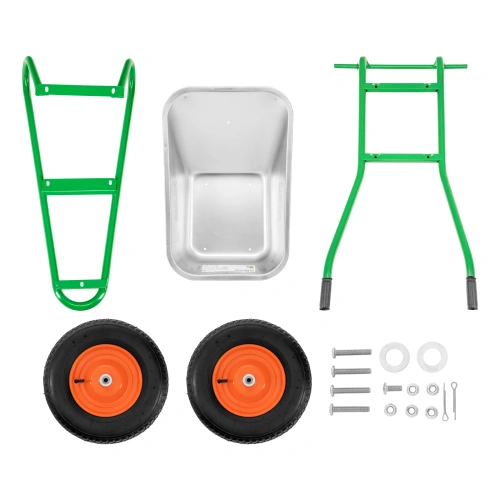 Тачка садово-строительная, 2-х колесная, усиленная, грузоподъемность 320 кг, объем 100 л Palisad по ценам производителя в Челябинске с доставкой по всей России