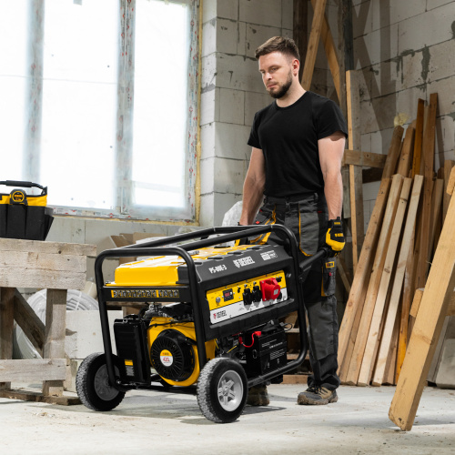 Транспортировочный комплект (колеса и ручки) для генераторов PS Denzel по ценам производителя в Челябинске с доставкой по всей России