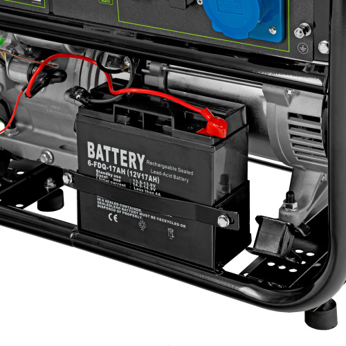 Генератор бензиновый БС-6500Э, 5.5 кВт, 230В, четырехтактный, 25 л, электростартер Сибртех по ценам производителя в Челябинске с доставкой по всей России