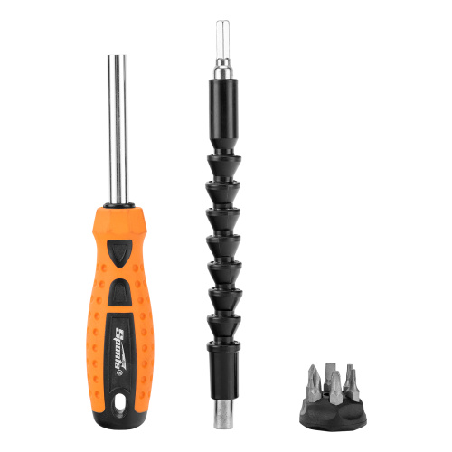 Отвертка телескопическая, набор бит, гибкий привод, 8 шт, Sparta по ценам производителя в Челябинске с доставкой по всей России