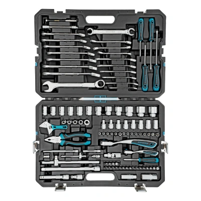 Набор инструментов, 1/4", 1/2", CrV, 120 зубьев, 101 предмет Gross по ценам производителя в Челябинске с доставкой по всей России