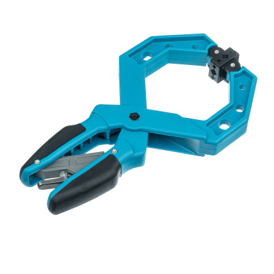 Струбцина клещеобразная 4, пластиковый корпус, храповой механизм жесткой фиксации, 100 мм Gross по ценам производителя в Челябинске с доставкой по всей России