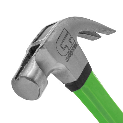 Молоток-гвоздодер, 450 г, с магнитом, фибергласовая обрезиненная рукоятка Сибртех по ценам производителя в Челябинске с доставкой по всей России