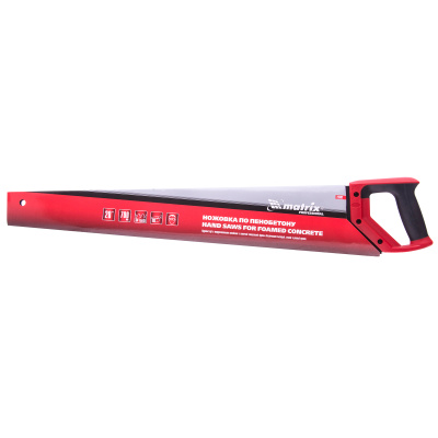 Ножовка по пенобетону, 700 мм, защитное покрытие, твердосплавные напайки на зубья, двухкомпонентная рукоятка Matrix по ценам производителя в Челябинске с доставкой по всей России