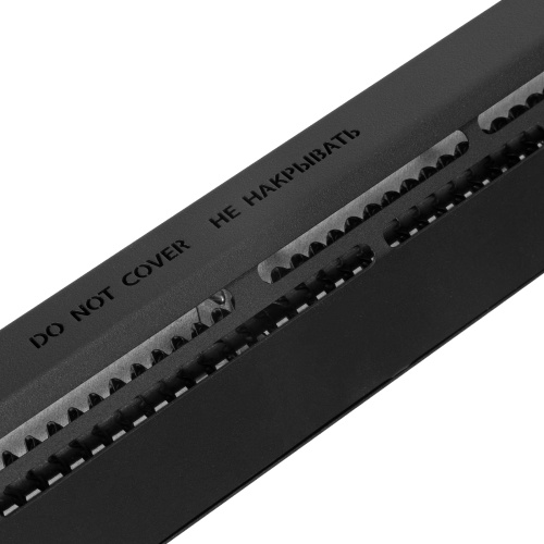 Конвектор электрический плинтусный ATRIC-450, 230 В, 450 Вт, ТЭН, черный Denzel по ценам производителя в Челябинске с доставкой по всей России