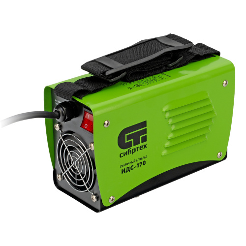 Аппарат инверторный дуговой сварки ИДС-170, 170 А, ПВ 80%, диаметр электрода 1.6-3.2 мм Сибртех по ценам производителя в Челябинске с доставкой по всей России