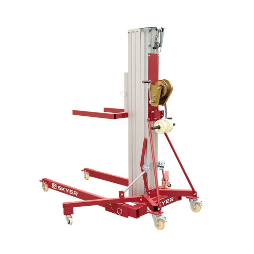 Телескопический подъемник для материалов SKYER SLA-10 по ценам производителя в Челябинске с доставкой по всей России