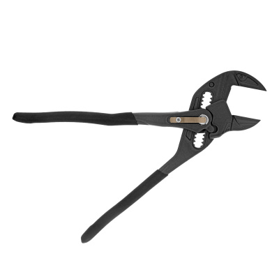 Клещи переставные, кнопочный механизм, обливные рукоятки, сантехнические, 250 мм Denzel по ценам производителя в Челябинске с доставкой по всей России