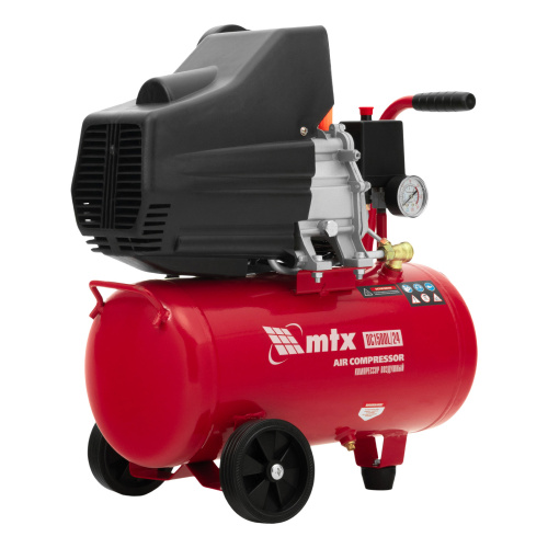 Компрессор воздушный DC1500L/24, 1,5 кВт, 24 л, 210 л/мин MTX по ценам производителя в Челябинске с доставкой по всей России