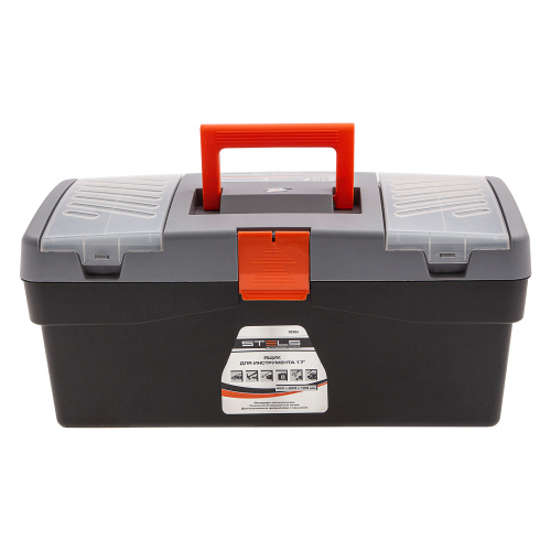Ящик для инструмента 17", 420 х 220 х 180 мм, пластик Stels по ценам производителя в Челябинске с доставкой по всей России