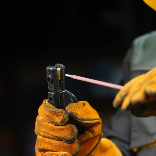 Электроды DER-46, диам. 4 мм, 1 кг, рутиловое покрытие Denzel по ценам производителя в Челябинске с доставкой по всей России