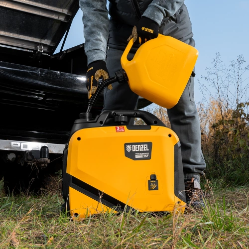 Генератор инверторный GS-2200iS, 2,2 кВт, 230 В, закрытый корпус, ручной старт DENZEL по ценам производителя в Челябинске с доставкой по всей России