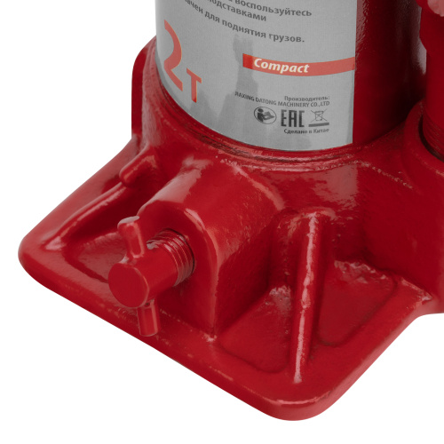Домкрат гидравлический бутылочный 2 т, h подъема 150-280 мм Sparta Compact по ценам производителя в Челябинске с доставкой по всей России