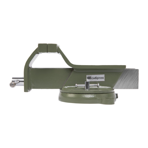 Тиски слесарные, 125 мм, стальные, поворотные Сибртех по ценам производителя в Челябинске с доставкой по всей России