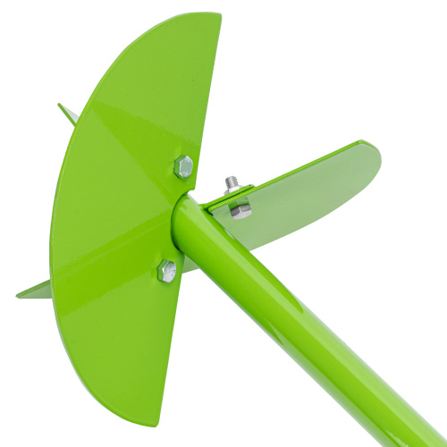 Бур лопастной со сменными ножами, 2110 мм, удлинитель, диаметр 150 мм, 200 мм, Сибртех по ценам производителя в Челябинске с доставкой по всей России