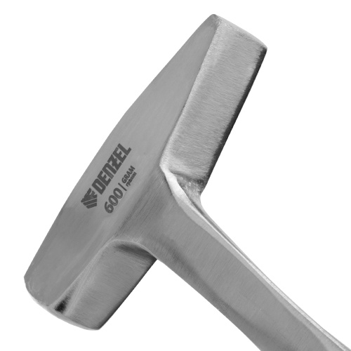 Молоток слесарный 600 г, цельнометаллический, двухкомпонентная рукоятка Denzel по ценам производителя в Челябинске с доставкой по всей России