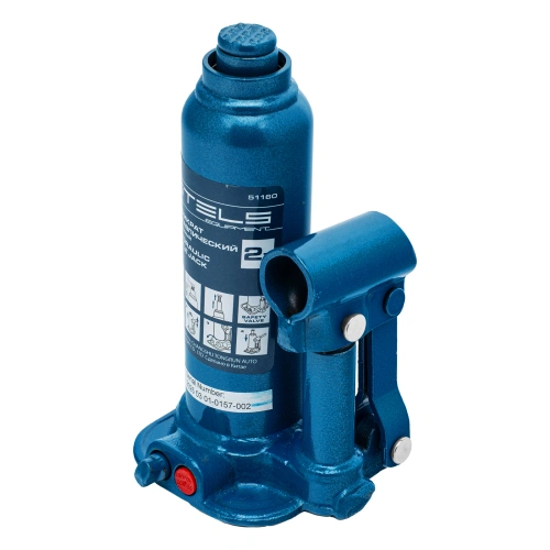 Домкрат гидравлический бутылочный, 2 т, h подъема 178-338 мм Stels по ценам производителя в Челябинске с доставкой по всей России