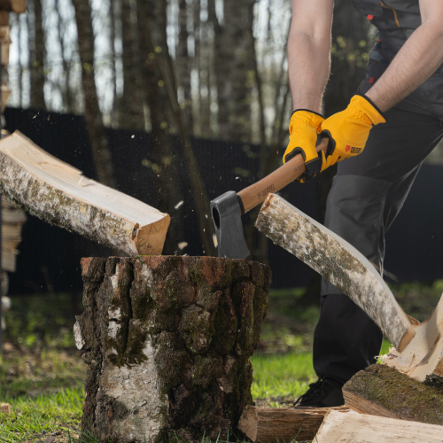 Топор кованый, 900 г, американский тип, буковая рукоятка, 430мм, EFP Denzel по ценам производителя в Челябинске с доставкой по всей России