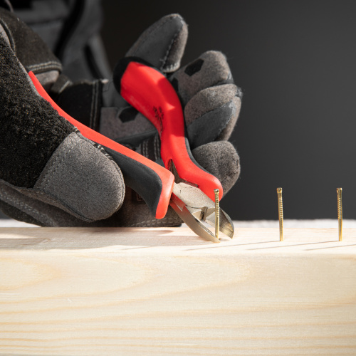 Бокорезы Mini, 130 мм, никелированные, авторазжим, двухкомпонентные рукоятки Matrix по ценам производителя в Челябинске с доставкой по всей России