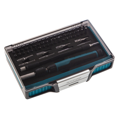 Отвертка с набором бит и торцевых головок для точных работ, гибкий привод, 48 шт, CrMo Gross по ценам производителя в Челябинске с доставкой по всей России