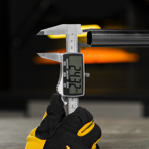 Штангенциркуль, 150 мм, электронный, большой дисплей, с глубиномером Denzel по ценам производителя в Челябинске с доставкой по всей России