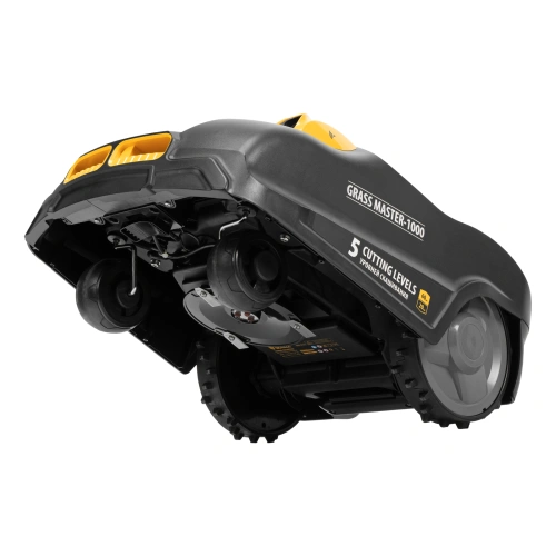 Робот-газонокосилка Grass Master 1000  1000м², 3Ач, 28V, LCD дисплей, Wi-Fi Denzel по ценам производителя в Челябинске с доставкой по всей России