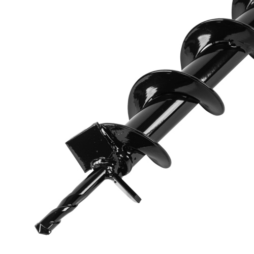 Шнек для грунта E-60, диаметр 60 мм, длина 800 мм,соединение 20 мм, несъемный нож Denzel по ценам производителя в Челябинске с доставкой по всей России