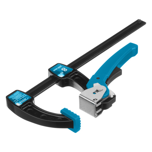 Струбцина реечная быстрозажимная 8, металлический корпус, рычажный храповой механизм, 200 мм Gross по ценам производителя в Челябинске с доставкой по всей России