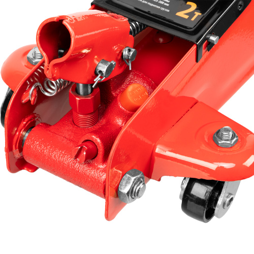 Домкрат гидравлический подкатной, 2 т, h подъема 125-300 мм, в пластиковом кейсе Sparta по ценам производителя в Челябинске с доставкой по всей России