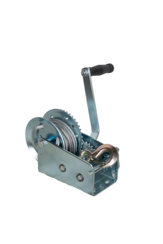 Лебедка ручная барабанная с тросом  900кг  10м оцинкованная TOR FD по ценам производителя в Челябинске с доставкой по всей России
