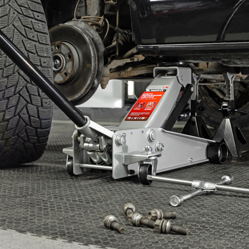 Домкрат гидравлический подкатной профессиональный, быстрый подъем, 3 т, 130-465 мм. Quick Matrix по ценам производителя в Челябинске с доставкой по всей России