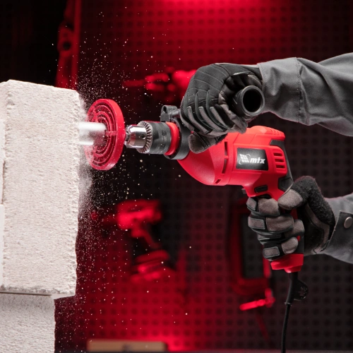 Дрель ударная MID-750, 750 Вт, 0-3000 об/мин, 0-48000 уд/мин MTX по ценам производителя в Челябинске с доставкой по всей России