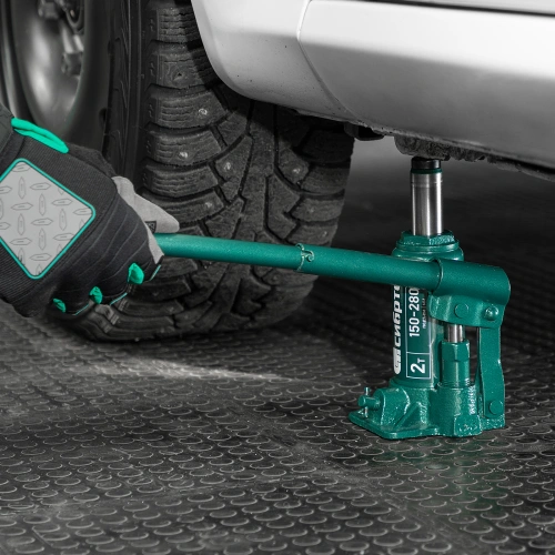 Домкрат гидравлический бутылочный, 2 т, 150-280 мм, в пласт. кейсе Сибртех по ценам производителя в Челябинске с доставкой по всей России