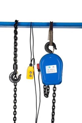 Таль стационарная  3т 12м 380В электрическая цепная TOR DHS (серия J) по ценам производителя в Челябинске с доставкой по всей России